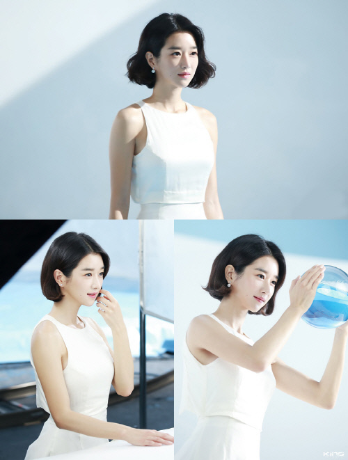서예지, 광고 촬영 현장서 순백 미모 자랑…'청량감 물씬'