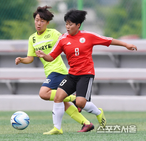 [포토] 강경여중 설다은, 뺏기지 않아!