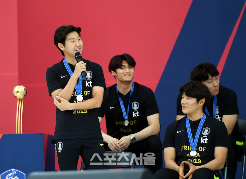 [포토] 이강인 '누나 소개팅 상대로 엄원상-전세진 지명, 두명만 정상인'