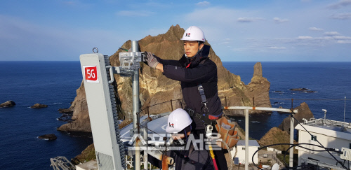 [나는 5G人이다] 김호태 KT 네트워크부문 과장 “독도 '최초 5G'가 곧 자부심”
