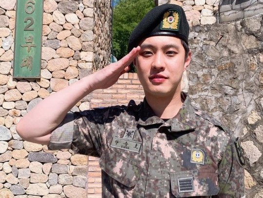 "늠름한 거수경례" 엠블랙 승호, 오늘(24일) 육군 만기 전역 신고