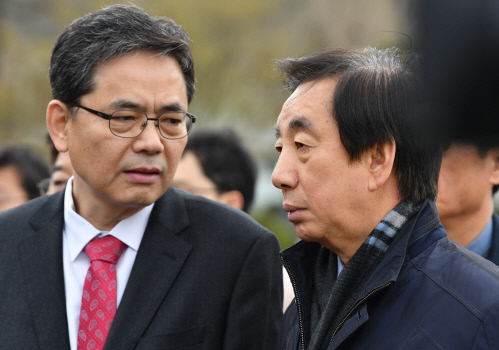 "입사지원서도 안냈는데 합격" 김성태, 딸 KT채용 검찰조사