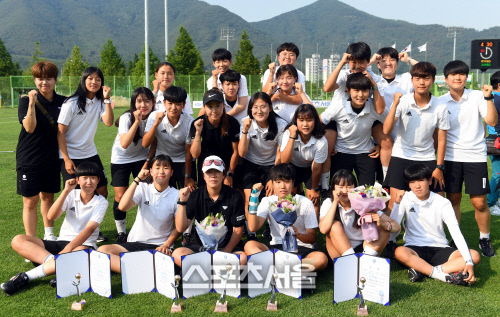 [포토] 화천정산고, 27회 여왕기 고등부 준우승 차지~