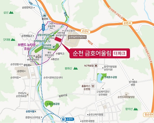 ‘순천 금호어울림 더파크’ 7월 분양…순천 新주거벨트 중심 자리해 강청수변공원 등 가까워