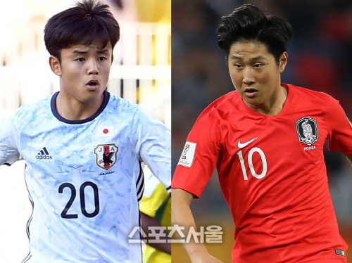 [SS포토]드리블 하는 일본의 쿠보 다케후사