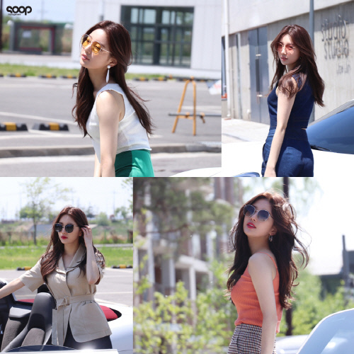 수지, 화보 비하인드 공개…화보 장인의 무한매력