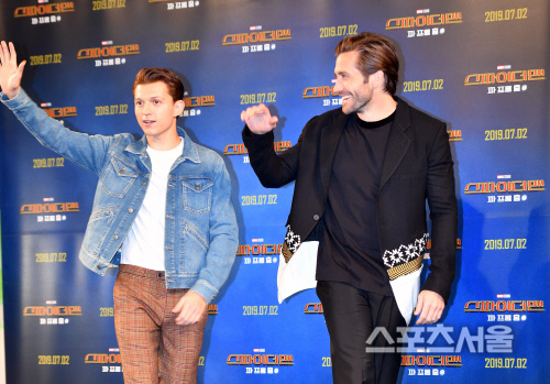 제이크 질렌할 '톰 홀랜드는 겸손하고 호기심 많은 친구'[포토]