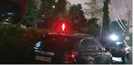 2차 사고의 해결사 - 삼각대 대용 경고봉