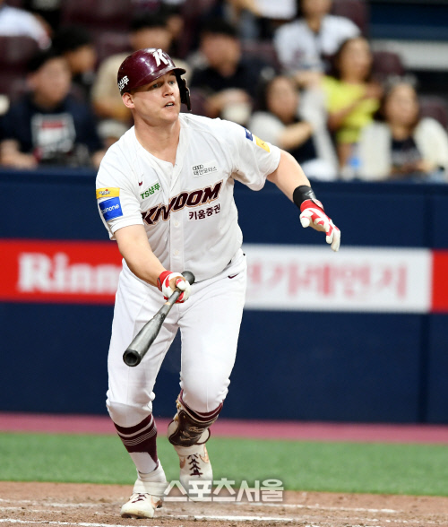 [포토] 샌즈 '힘이 조금 모자랐어'