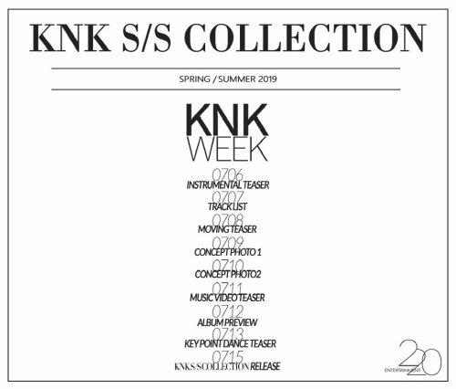 (0705) 크나큰(KNK) 네 번째 앨범 ‘KNK SS COLLECTION’ 스케줄러 이미지