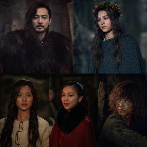 '아스달 연대기' 장동건-송중기-김지원 "운명을 바꾸고 싶다면 증명하라"