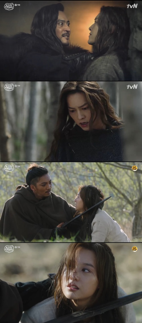 '아스달 연대기' 대제관 오를 김지원 둔 송중기x장동건의 싸움[SS리뷰]