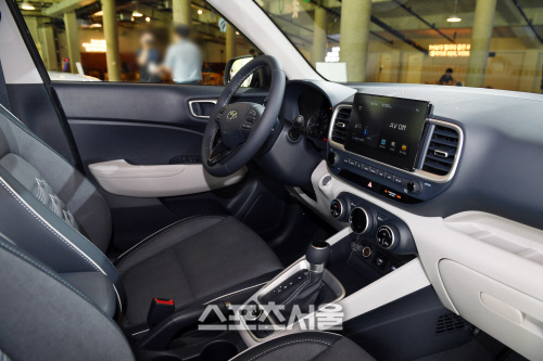 [포토]베뉴 출시, 인테리어