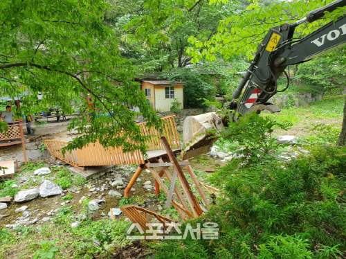남양주시, 4대 유명 하천·계곡 불법구조물 철거 완료