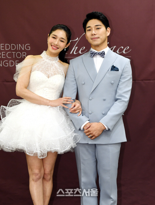 [포토]선우선-이수민 결혼, 예쁘게 살겠습니다!