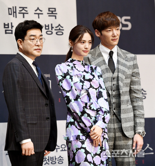 [포토] 손현주-나나-최진혁, 저스티스로...뭉쳤습니다~