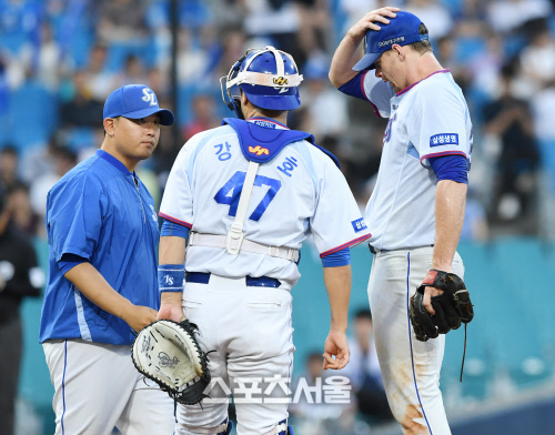 삼성 홍준학 단장 "헤일리 결별 맞다, 대체 외인 영입 가능성 열려 있어"