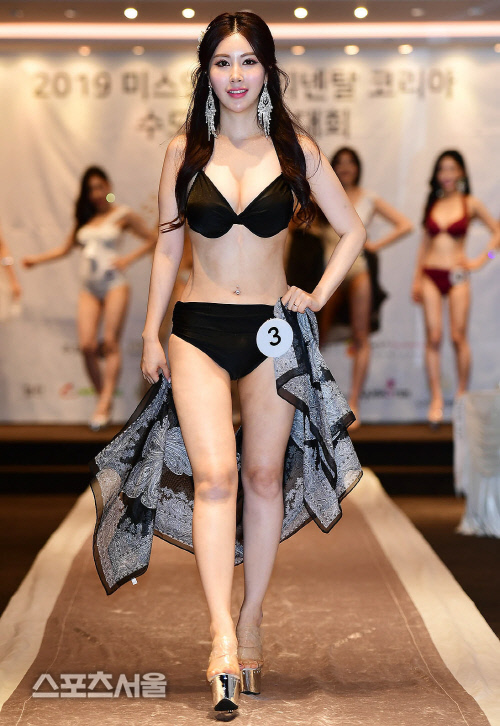 '8등신' 미스 인터콘티넨탈 코리아 맹수민, 피트니스로 만든 비율이죠[포토]