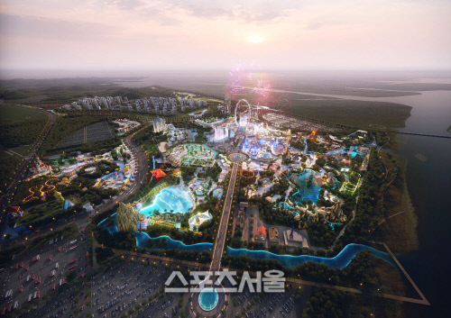 테마파크 조감도