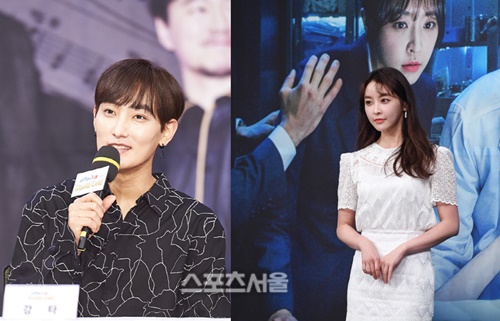 강타-정유미 양측, 열애설 부인 "2년 교제 NO…친한 동료 사이"