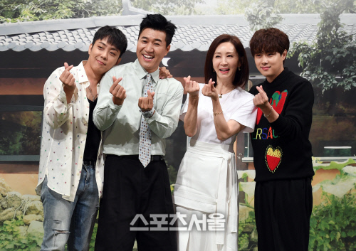 [포토]은지원-김종민-전인화-조병규, '자연스럽게' 제작발표회