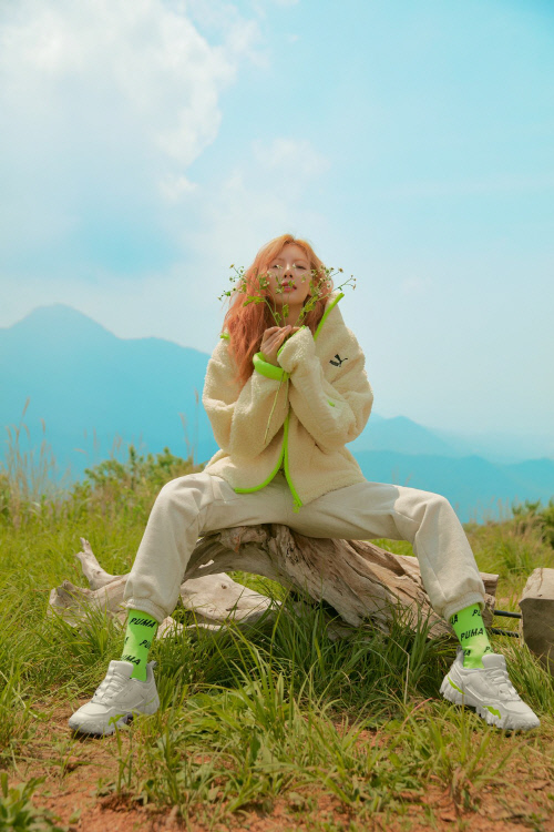 푸마, 현아 ‘트레일폭스(TRAILFOX)’ 캠페인 화보1