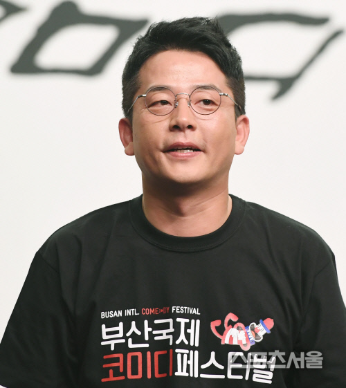 [포토] 김준호, 자숙 뒤 첫 공식 인사드립니다...