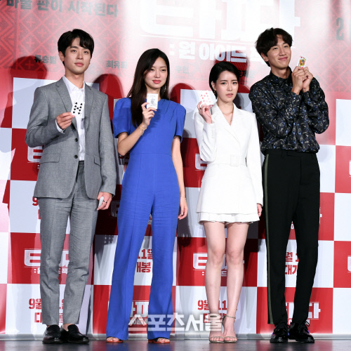 [포토] 박정민-최유화-임지연-이광수, 잭팟 터지는 케미