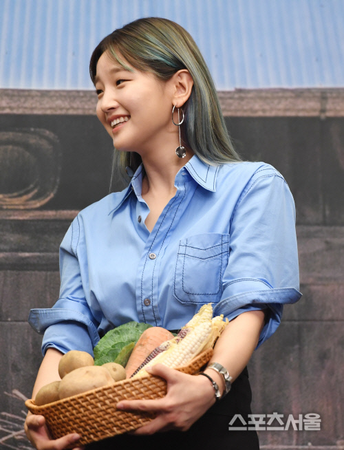 [포토] 박소담, 감자에 옥수수...당근까지~!