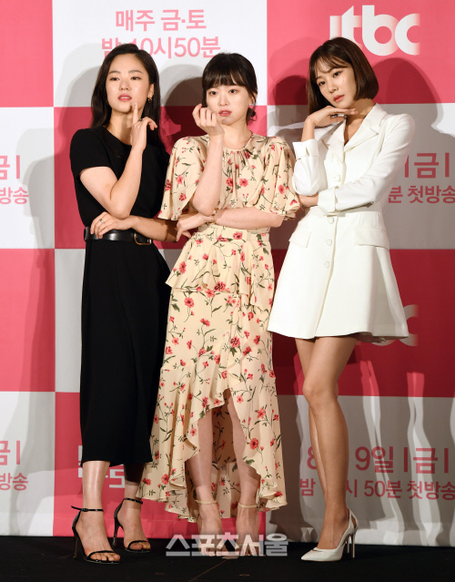 [포토]천우희-전여빈-한지은, \'멜로가 함께\'의 주연들