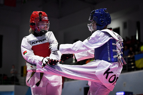 관동중 장현지, 세계유소년태권도선수권 +59kg급 동메달