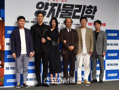 [포토]영화 \'양자물리학\' 이성태 감독과 주연 배우들