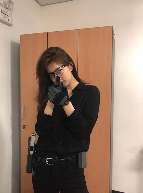 "해리고 커밍순" 수지, '배가본드' 속 국정원 요원으로 변신[★SNS]