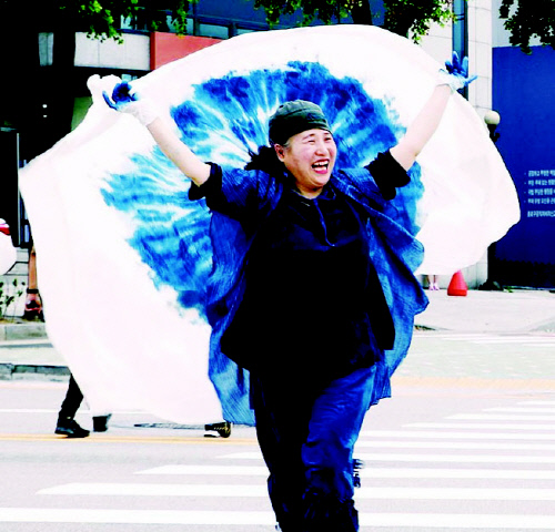 남계art쪽들임 박종순 염색화 작가