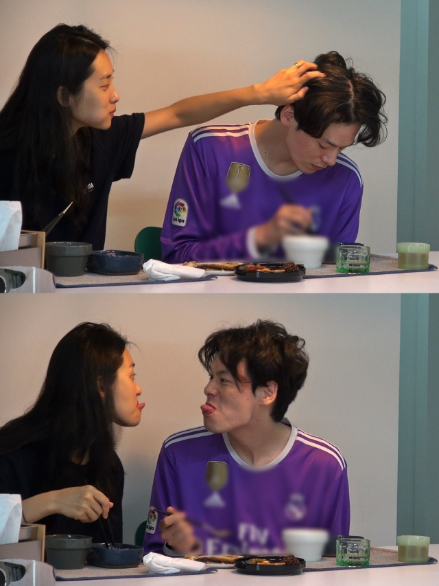 '동상이몽2' 김원중♥곽지영 신혼 생활 공개…톱모델 부부의 일상은?