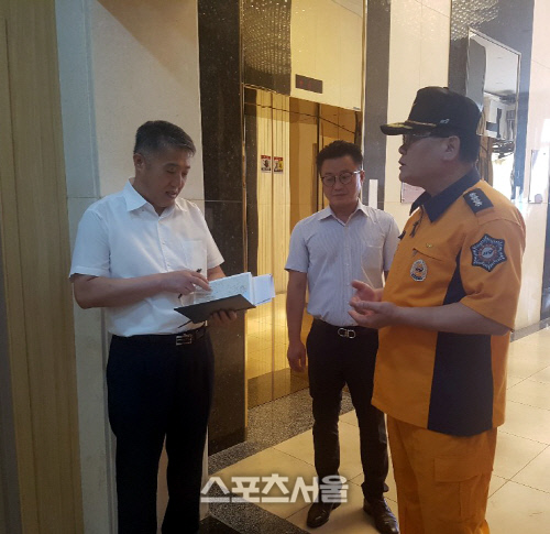 안산소방서 대형화재 취약대상 관서장 현장점검