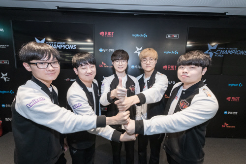 SK텔레콤 도장깨기 현실화 담원 잡고 결승행...그리핀 상대 도장깨기 완성하나?