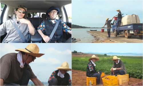 '일로 만난 사이' 으뜸 노동생 차승원 VS 밀착감시 유재석…'극과 극' 케미