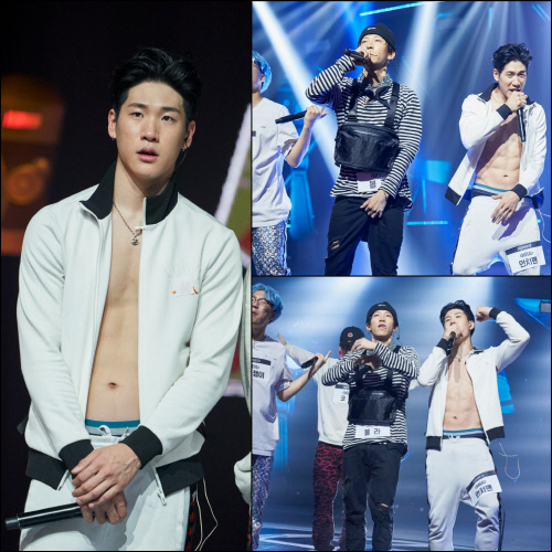 '사인히어' 상의 탈의한 '근육몬' 래퍼 등장…박재범 "나보다 몸 좋아"