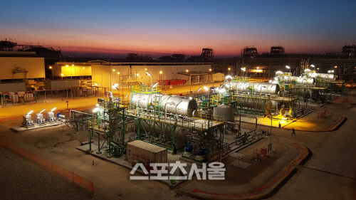 주바이르 원유처리설비 현장 사진(1)