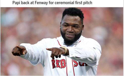 총격 사고서 회복한 오티즈, 10일 양키스전 시구