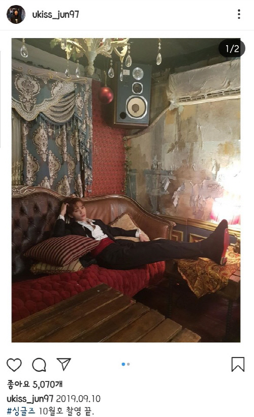 이준영, 완벽 비율 자랑 '모델 포스' 화제