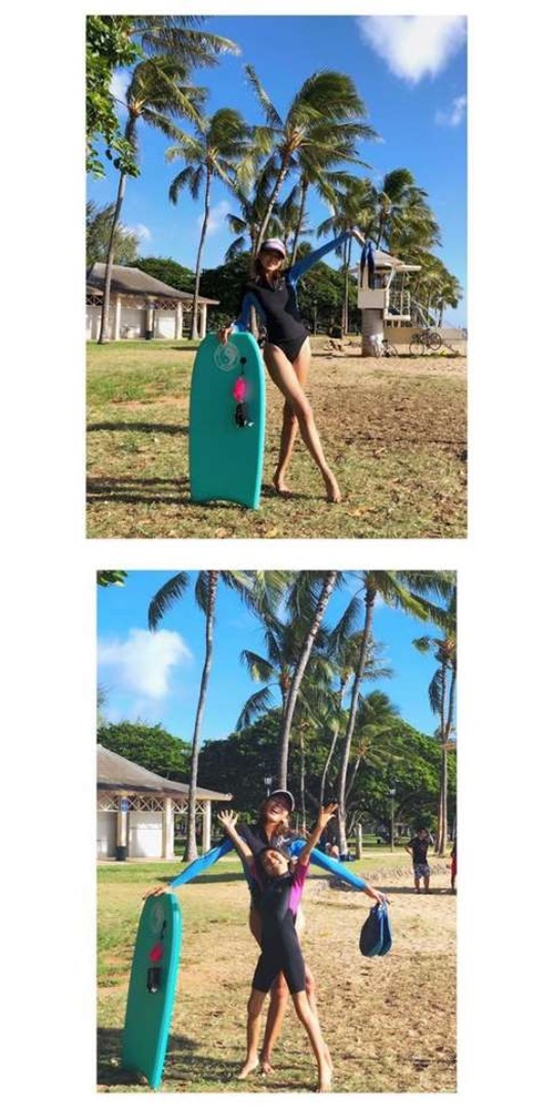 "건강한 생활과 몸" 야노시호, 여전한 몸매 공개(Feat.추사랑)