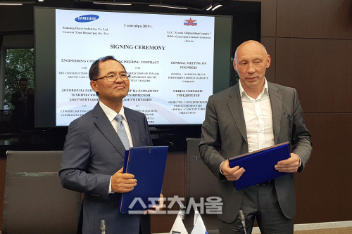 삼성重, 러 ‘아크틱 LNG2’ 운반석 30척 수주 기대감↑