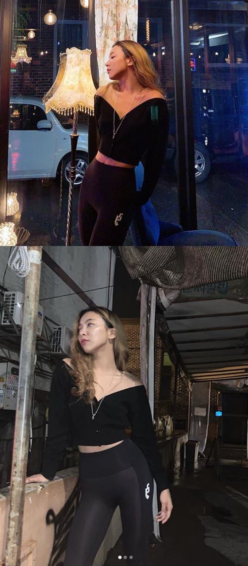 '넘사벽 몸매' 루나, 완벽한 레깅스 핏(ft.복근)