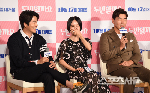 [포토]이정현, 권상우-이종혁 재치에 함박웃음