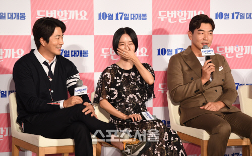 [포토]이정현, 권상우-이종혁 재치에 함박웃음