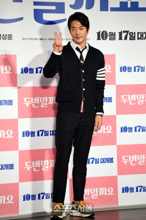 [포토]'두번할까요' 권상우, 손가락도 둘!