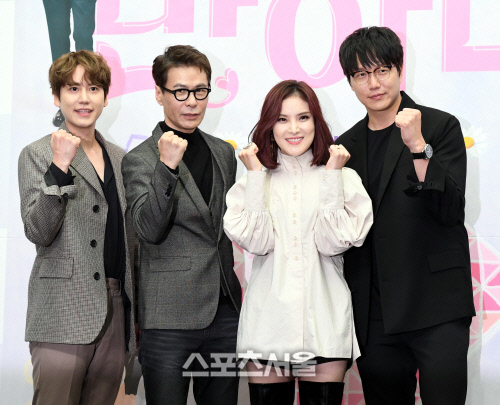 [포토] 규현-윤상-거미-성시경, '노래에 반하다' 화이팅!