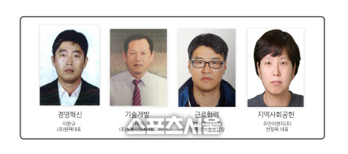 용인시, 경영·기술·근로·사회공헌 등 4대 부문 대상자 선정